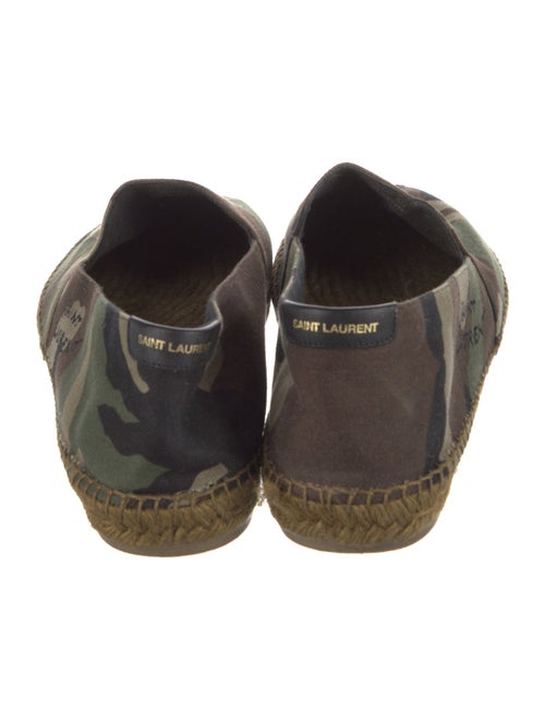 Saint Laurent Signature Logo Canvas Espadrilles
