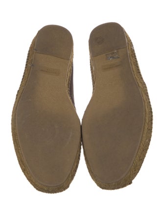 Saint Laurent Signature Logo Canvas Espadrilles