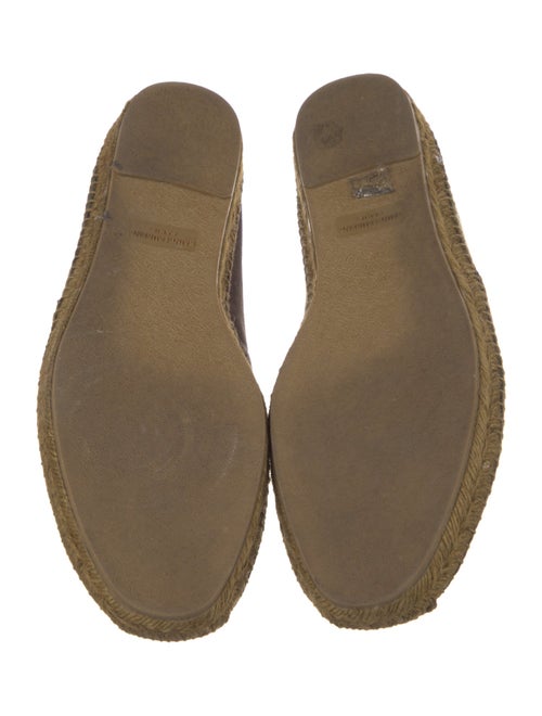 Saint Laurent Signature Logo Canvas Espadrilles