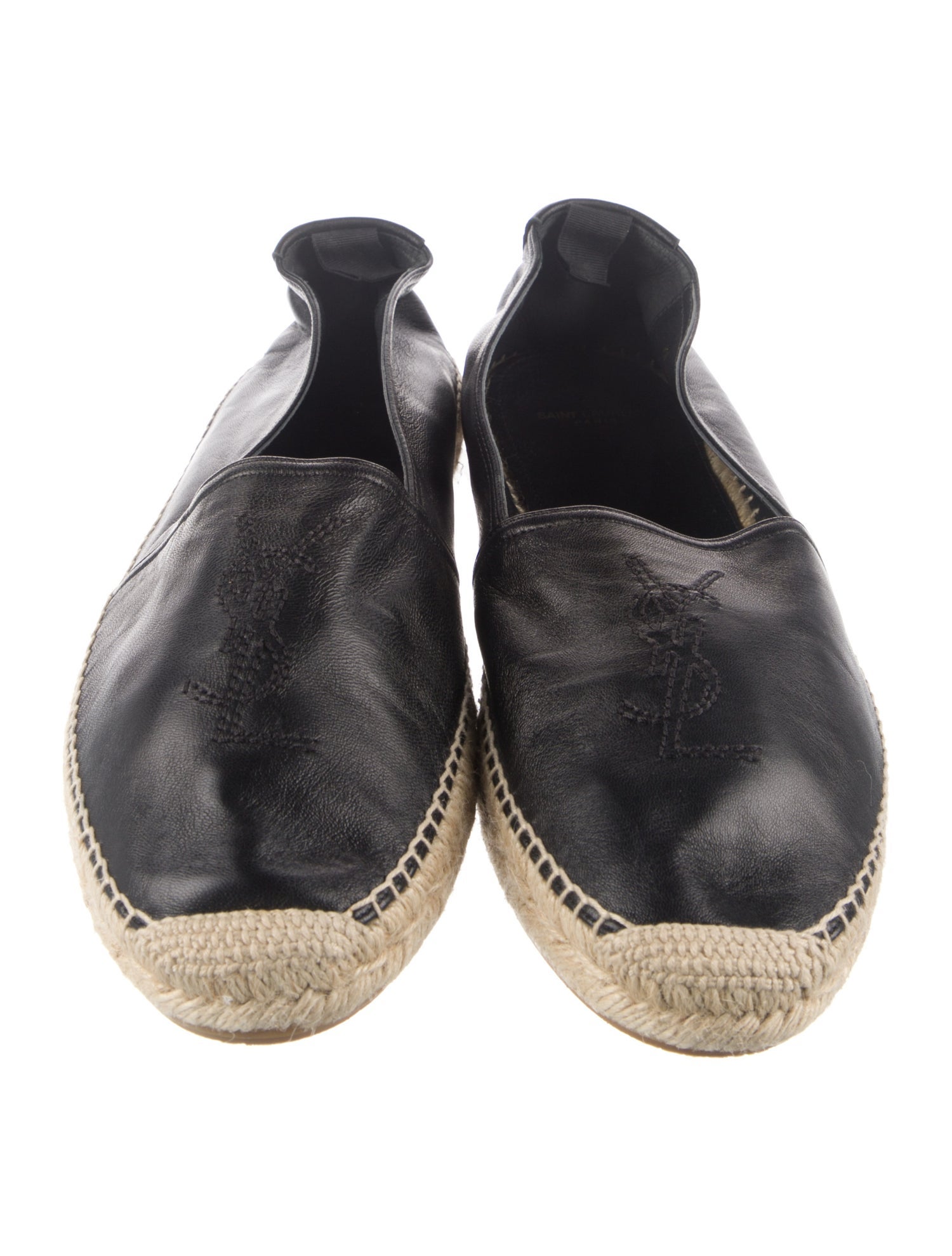 Saint Laurent Leather Espadrilles