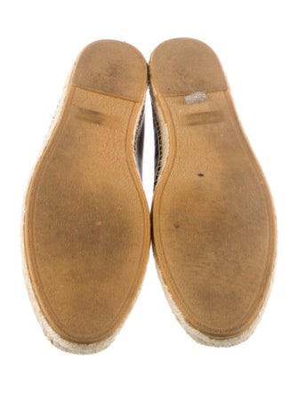 Saint Laurent Leather Espadrilles
