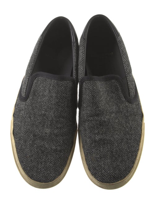 Saint Laurent Tweed Loafers