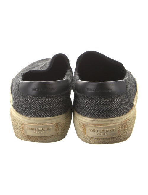 Saint Laurent Tweed Loafers