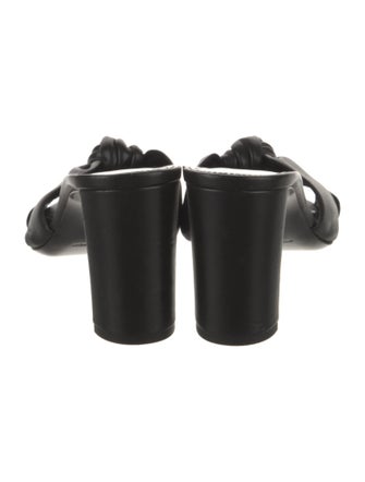 Saint Laurent Leather Slides