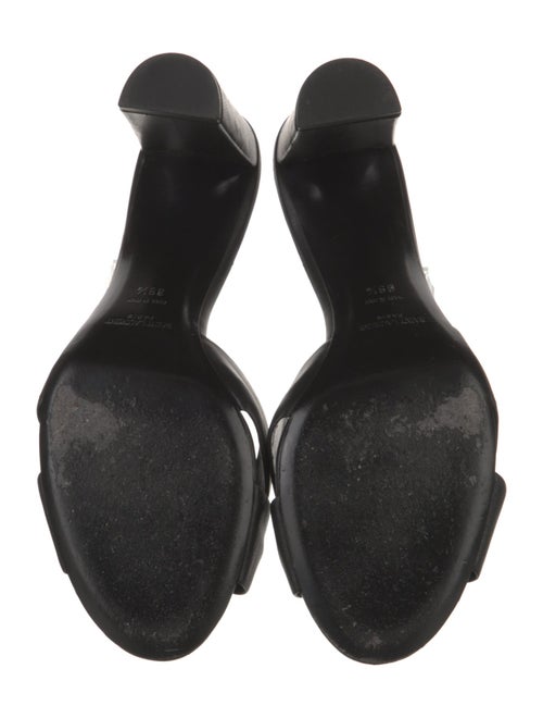 Saint Laurent Leather Slides