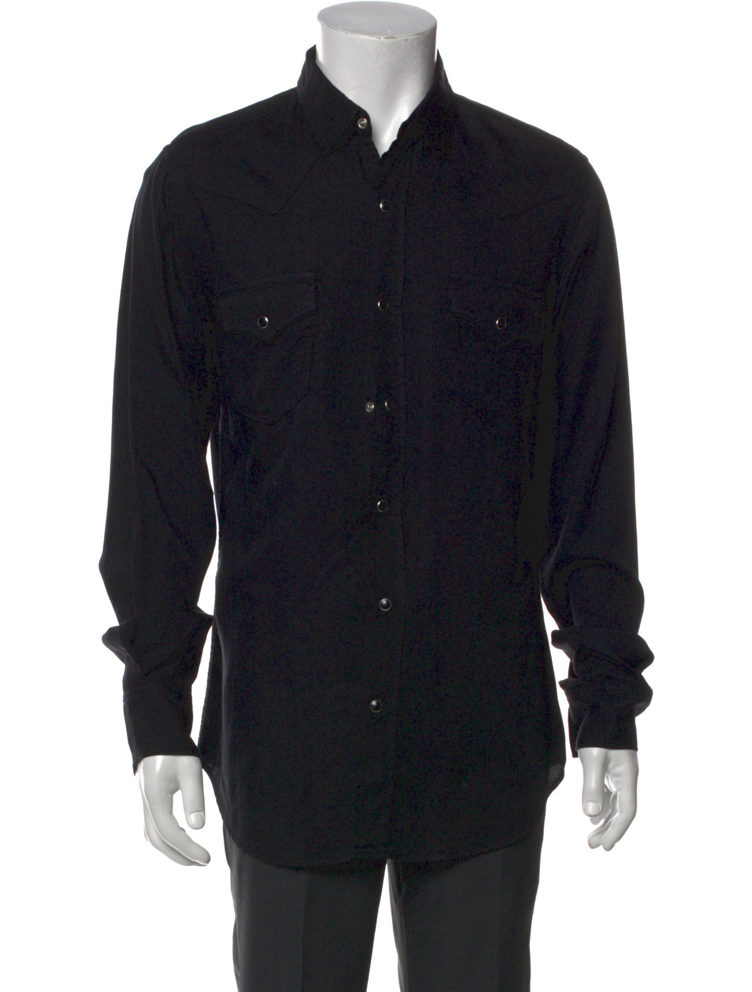 Saint Laurent 2015 Long Sleeve Dress Shirt