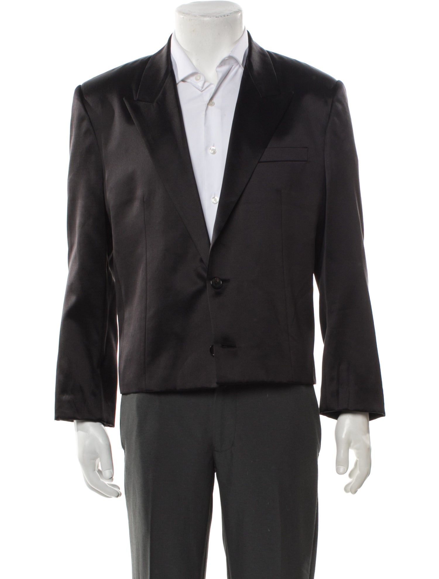 Saint Laurent 2021 Cropped Blazer