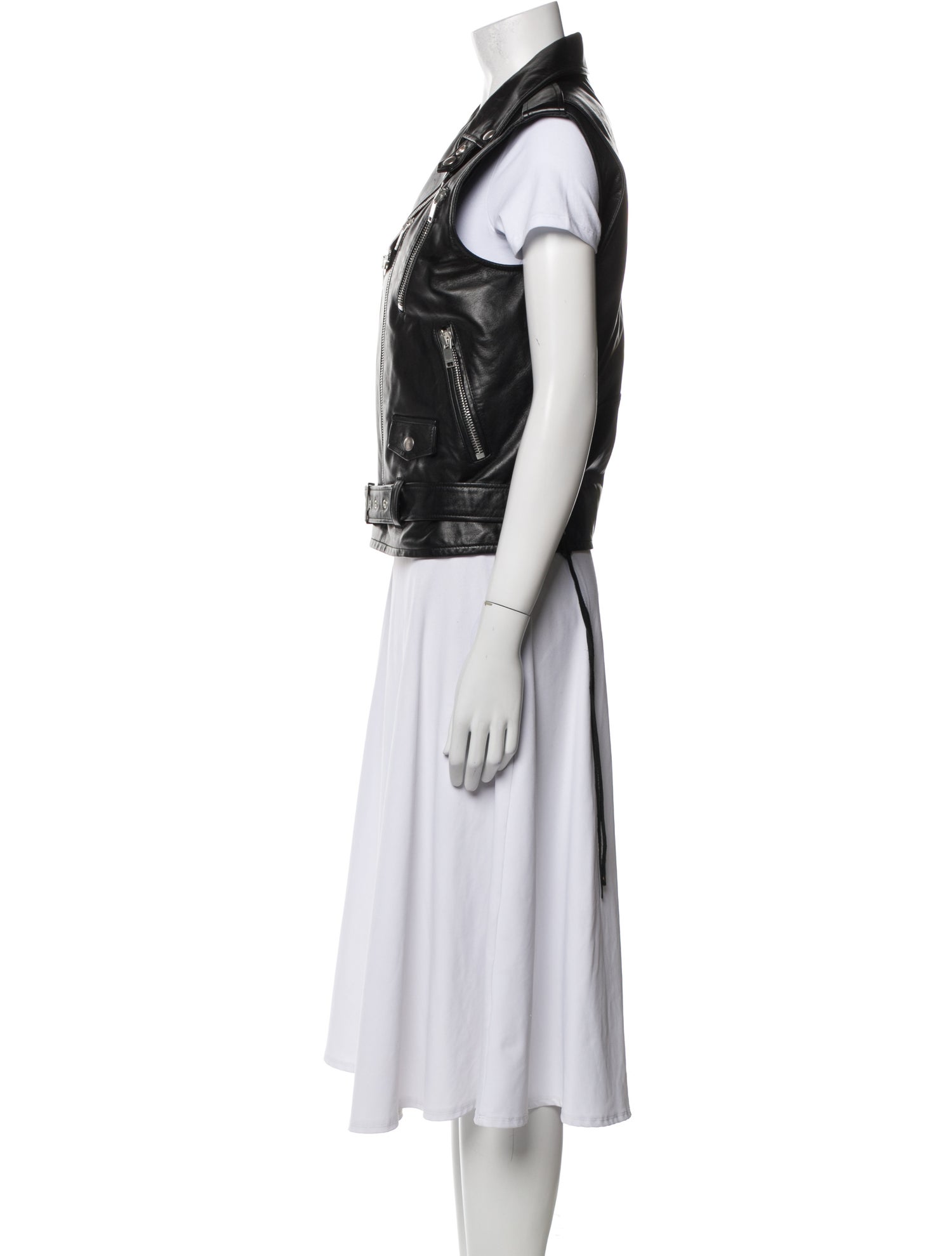 Saint Laurent Leather Vest