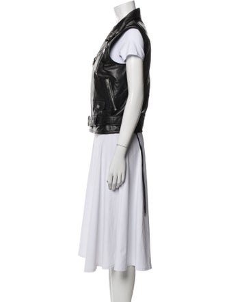Saint Laurent Leather Vest