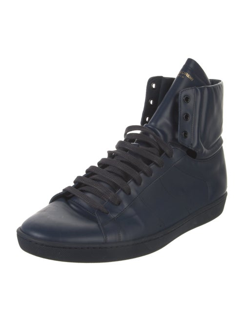 Saint Laurent Leather Sneakers