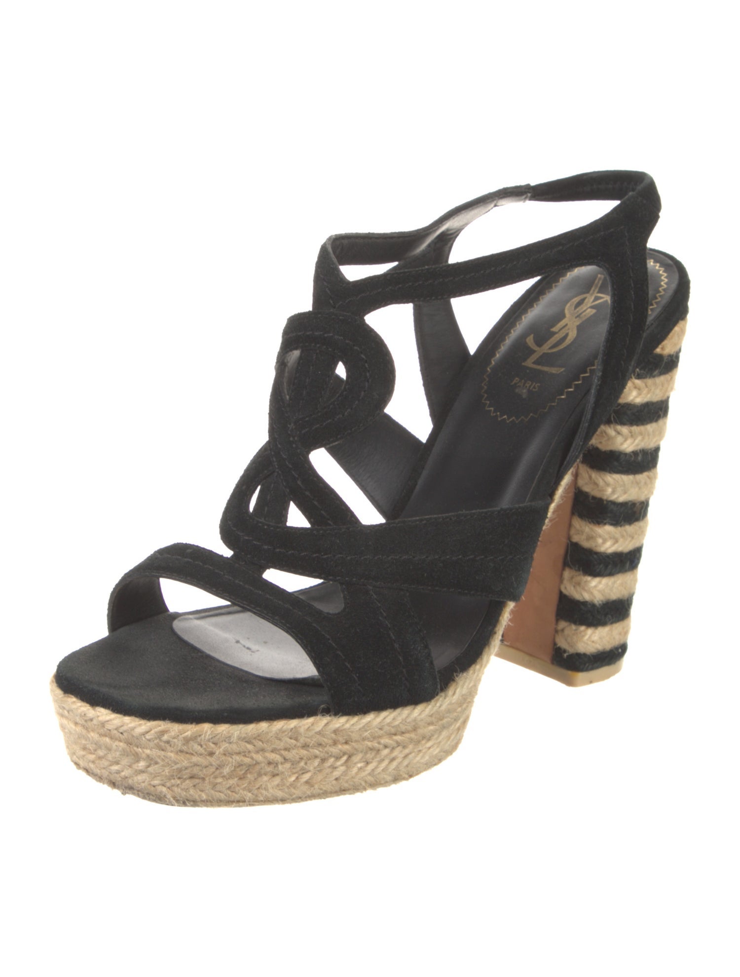 Yves Saint Laurent Suede Espadrilles