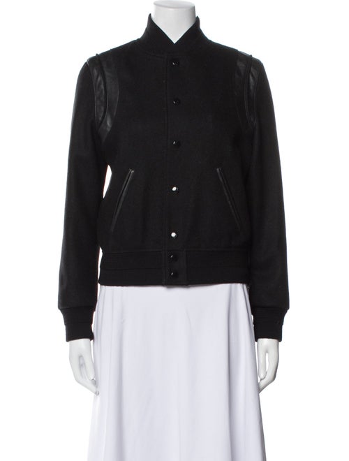 Saint Laurent Wool Bomber Jacket