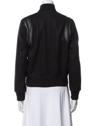 Saint Laurent Wool Bomber Jacket