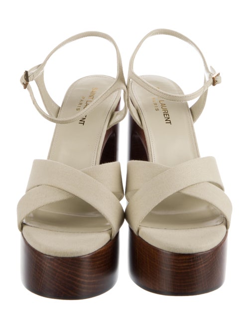 Saint Laurent Canvas Sandals