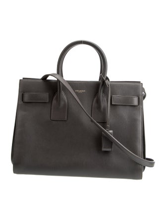 Saint Laurent Leather Sac De Jour Small