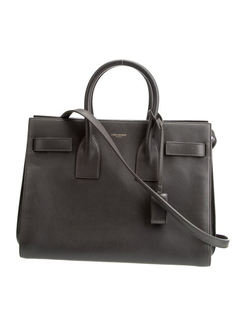 Saint Laurent Leather Sac De Jour Small