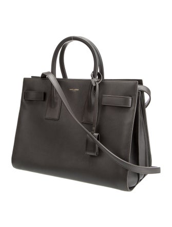 Saint Laurent Leather Sac De Jour Small