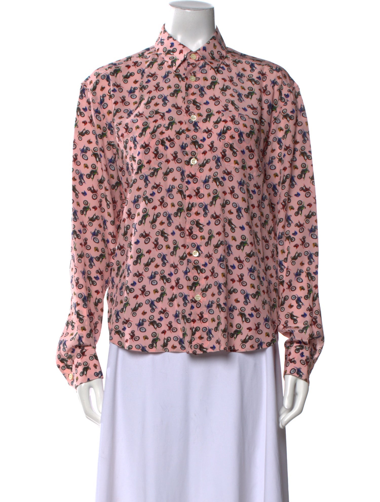 Saint Laurent 2018 Silk Blouse