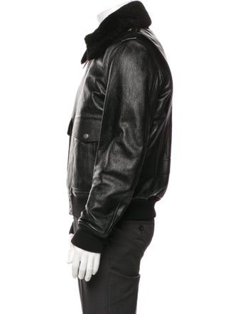 Saint Laurent 2019 Lambskin Bomber Jacket