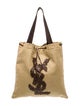 Yves Saint Laurent Rive Gauche Canvas Tote
