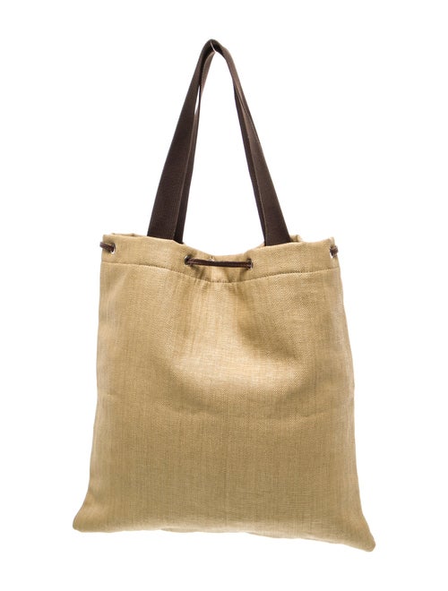 Yves Saint Laurent Rive Gauche Canvas Tote