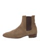 Saint Laurent Suede Chelsea Boots