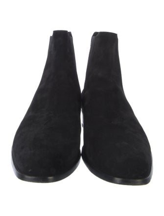 Saint Laurent Suede Chelsea Boots