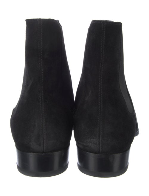 Saint Laurent Suede Chelsea Boots