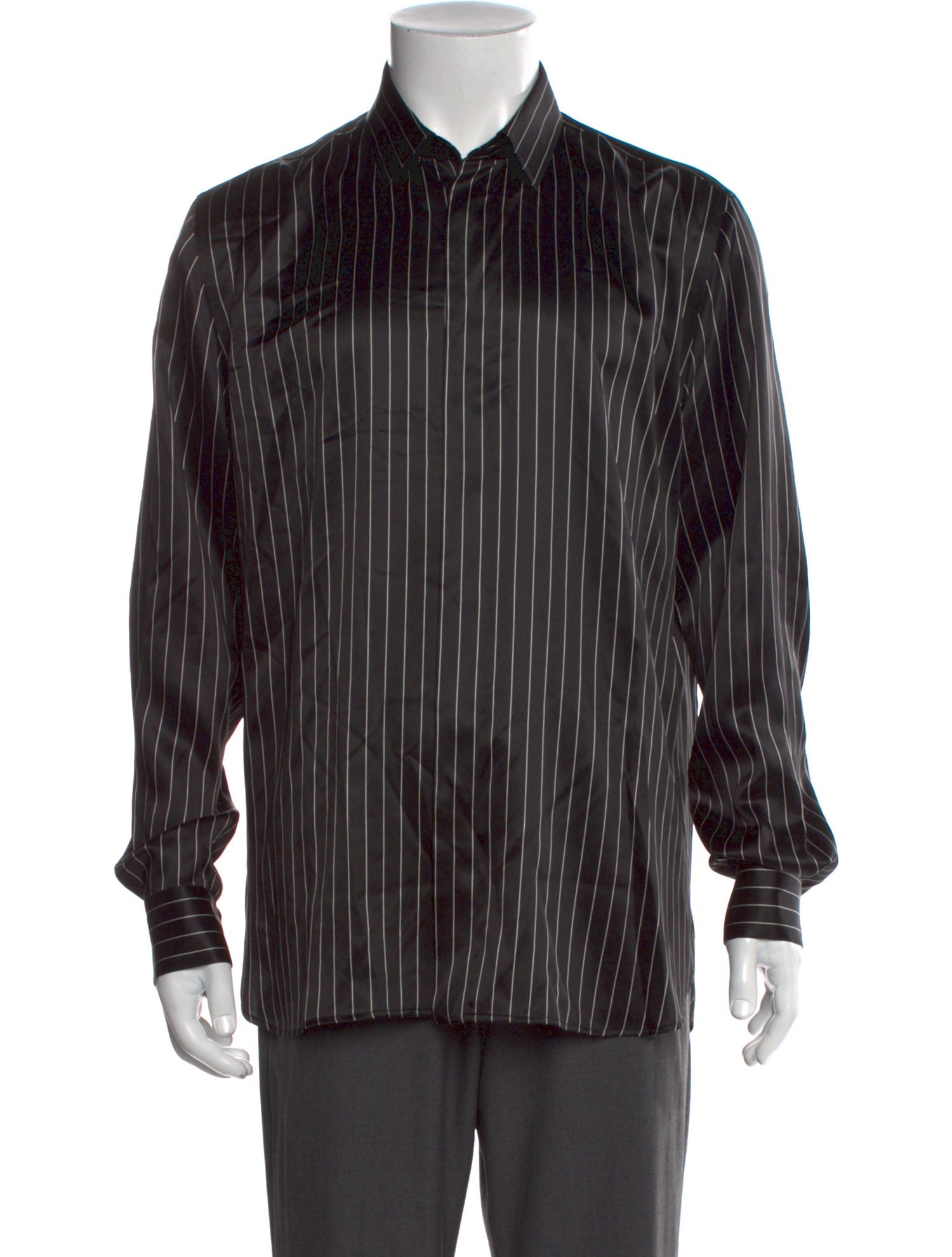 Saint Laurent 2024 Silk Dress Shirt