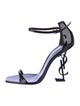 Saint Laurent Patent Leather Sandals