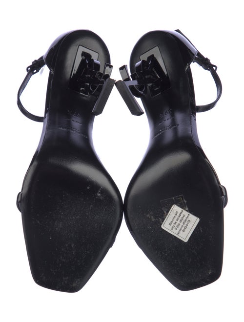Saint Laurent Patent Leather Sandals
