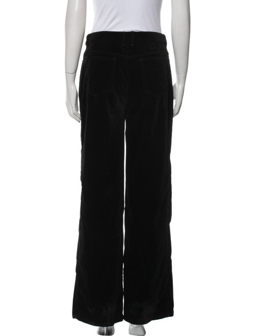 Saint Laurent Velvet Wide Leg Pants