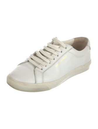 Saint Laurent Leather Sneakers