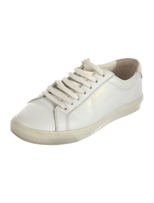 Saint Laurent Leather Sneakers
