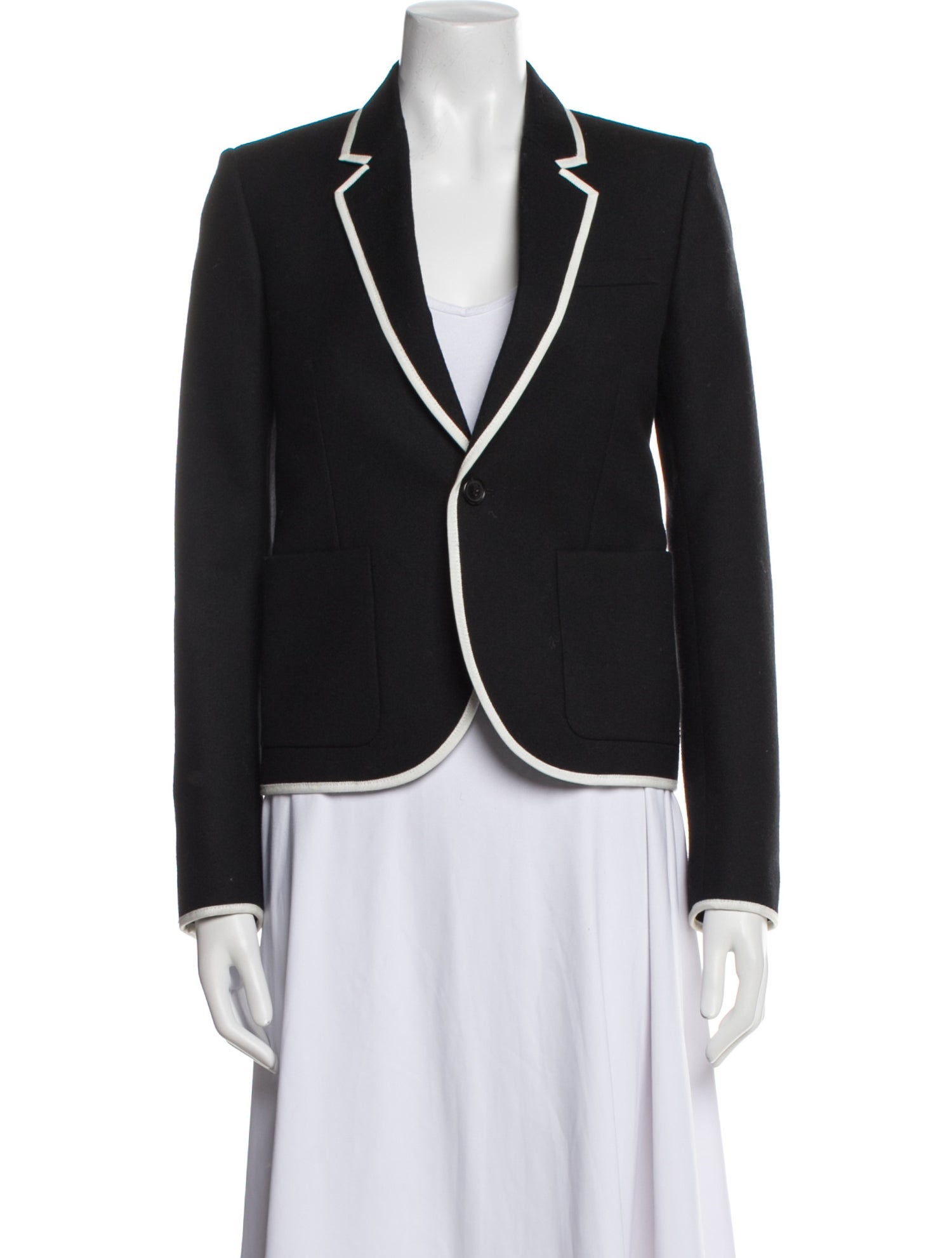 Saint Laurent Virgin Wool Blazer