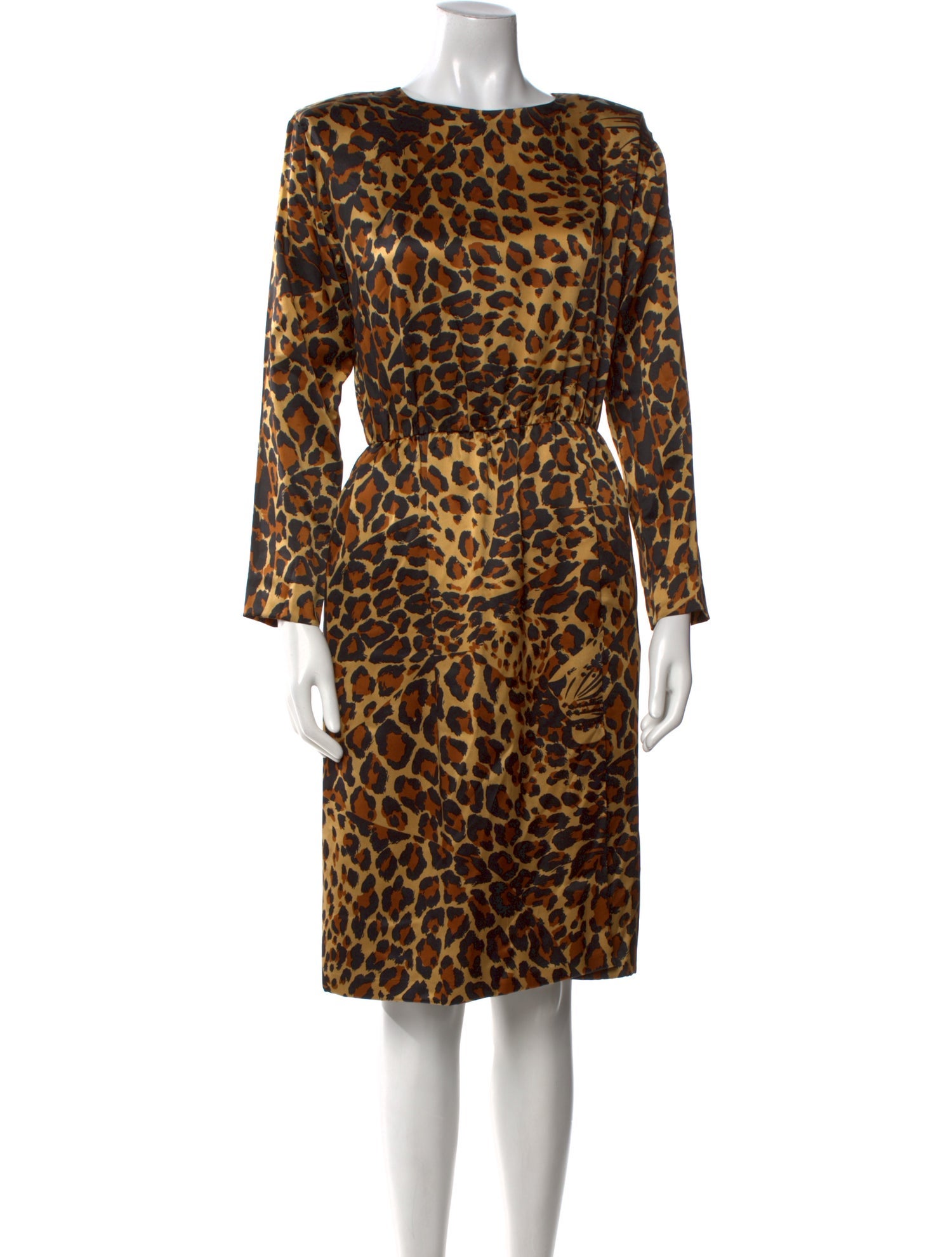 Yves Saint Laurent Rive Gauche Vintage Knee-Length Dress