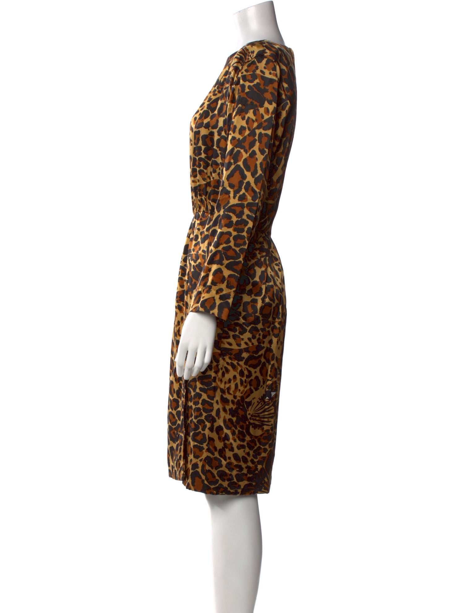 Yves Saint Laurent Rive Gauche Vintage Knee-Length Dress