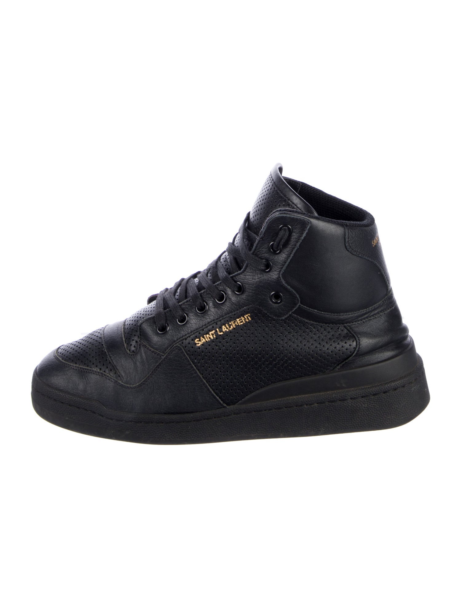 Saint Laurent Leather Sneakers