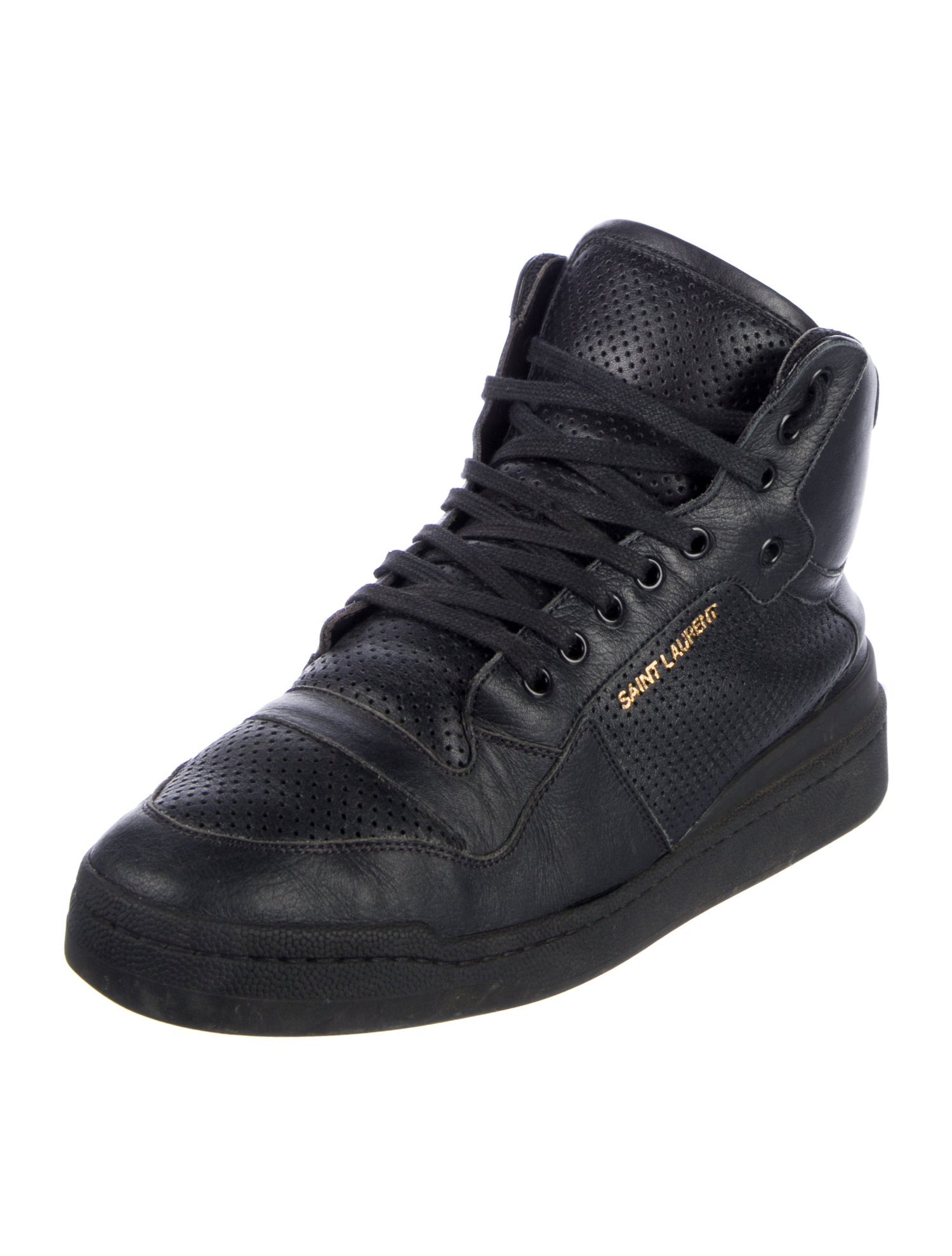 Saint Laurent Leather Sneakers