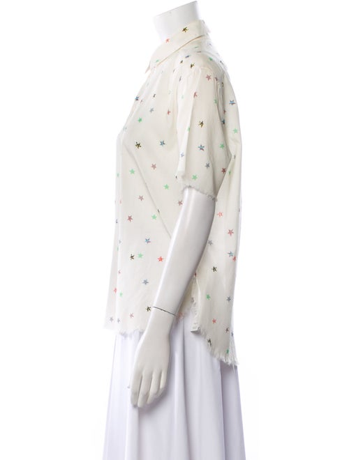 Saint Laurent 2018 Wool Button-Up Top