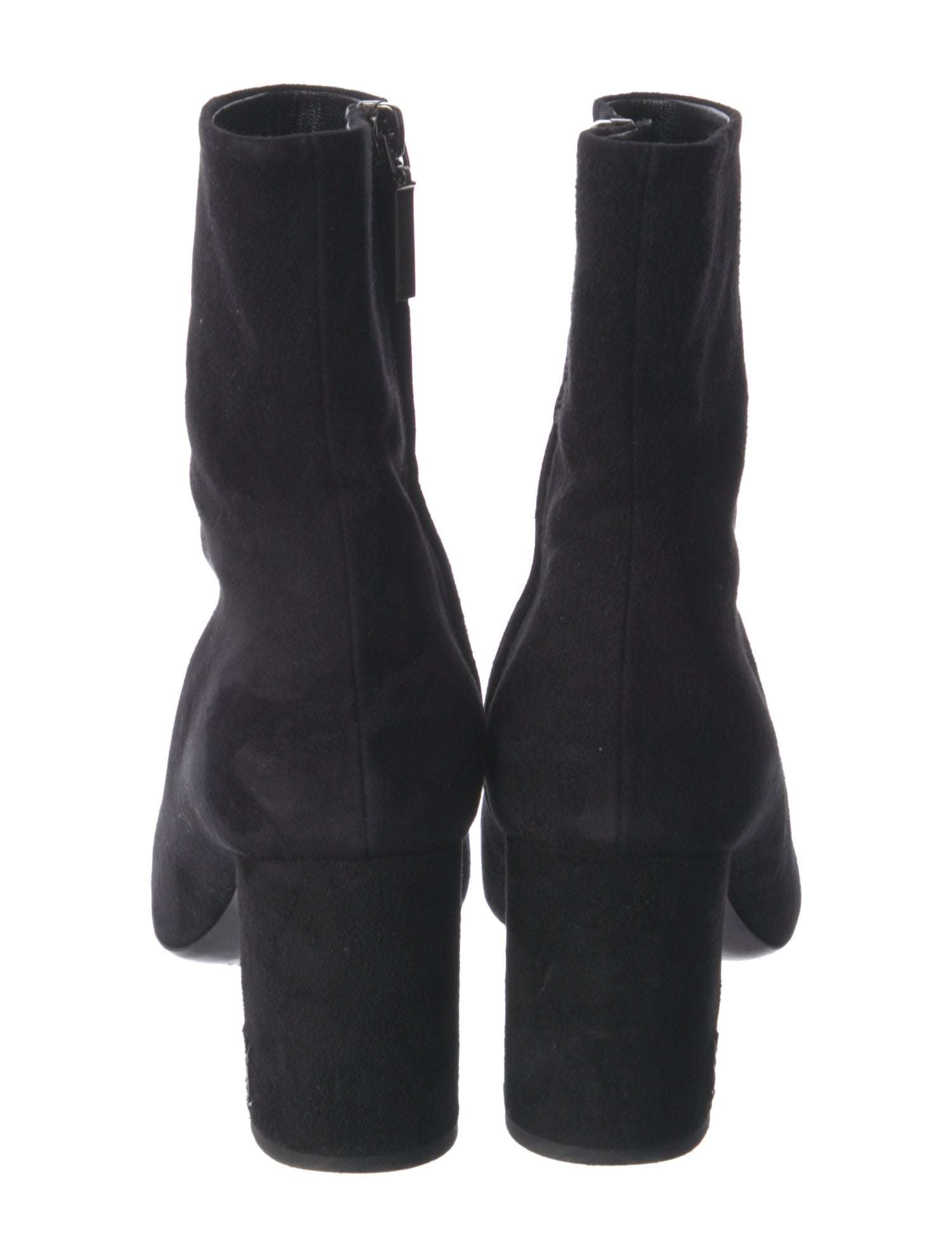 Saint Laurent Lou Ankle Boot in Suede Suede Boots