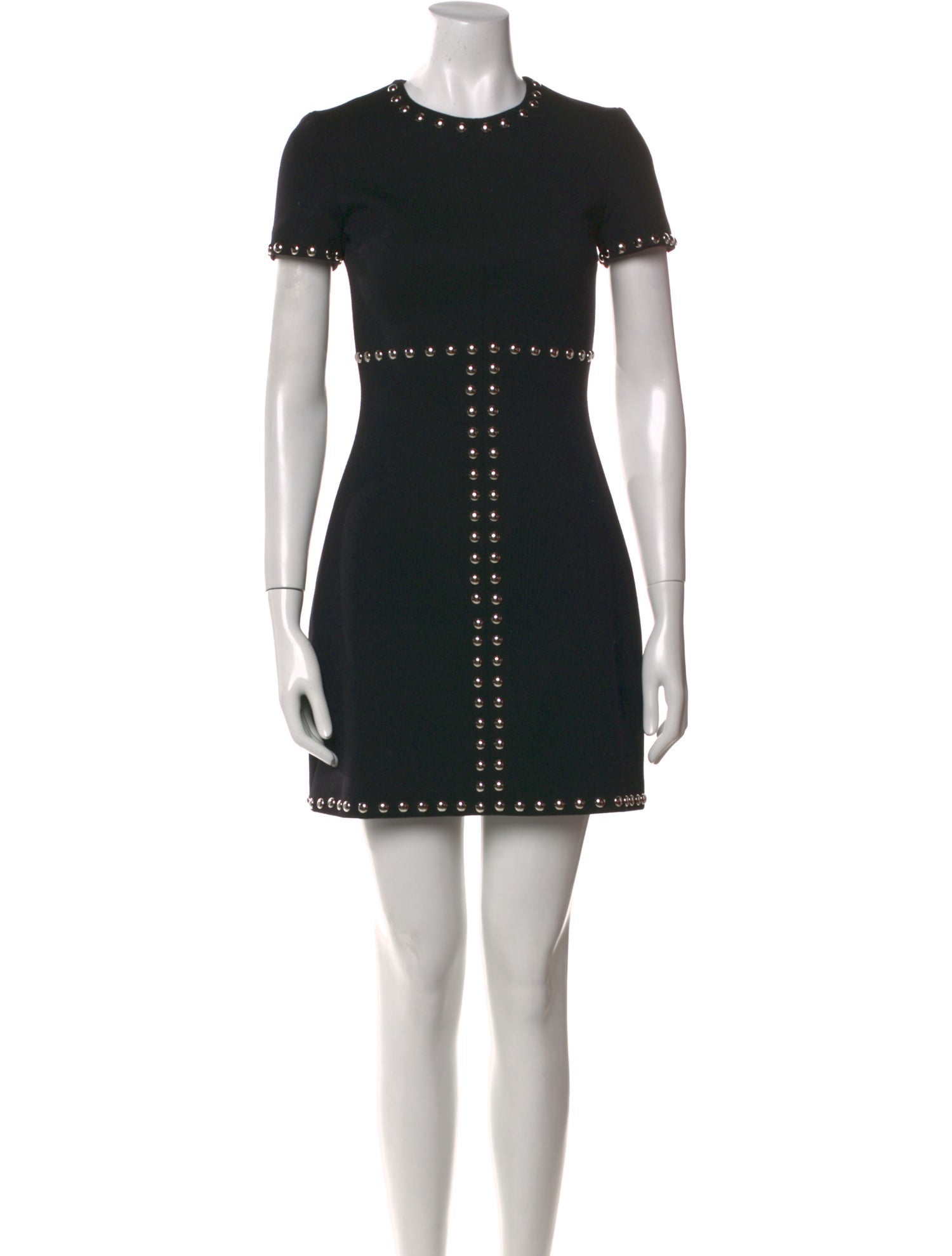 Saint Laurent Wool Mini Dress