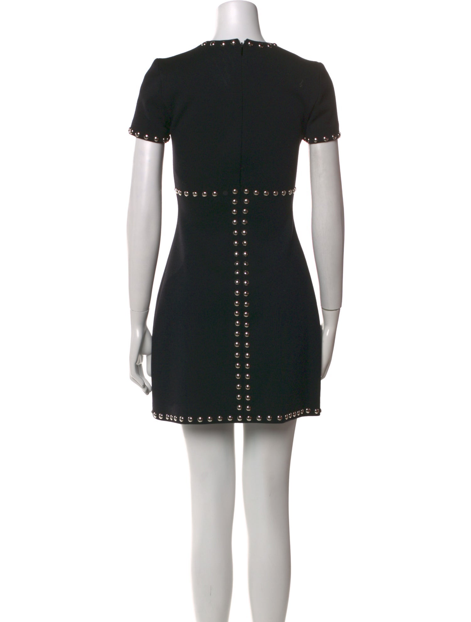 Saint Laurent Wool Mini Dress