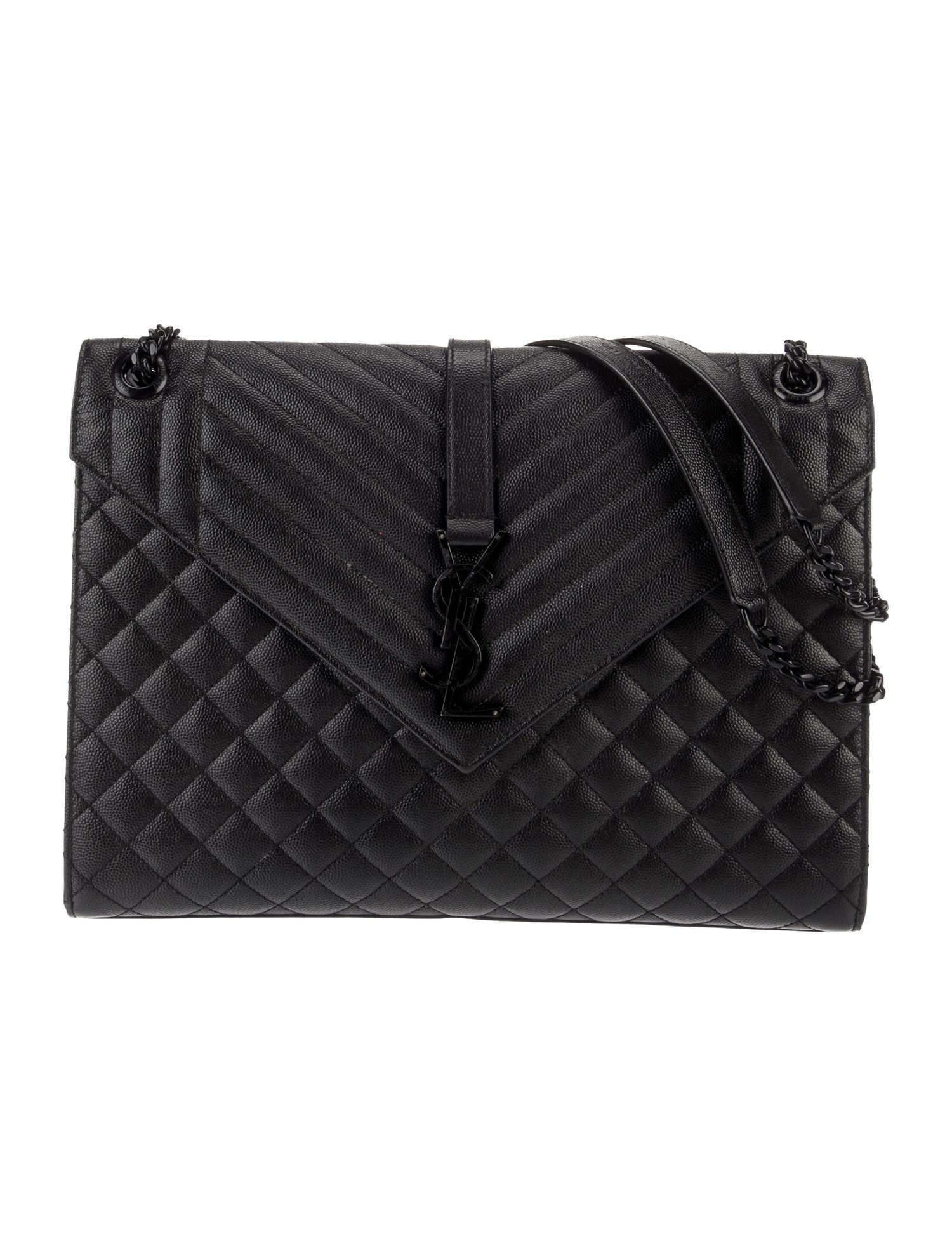 Saint Laurent Quilted Envelope Large