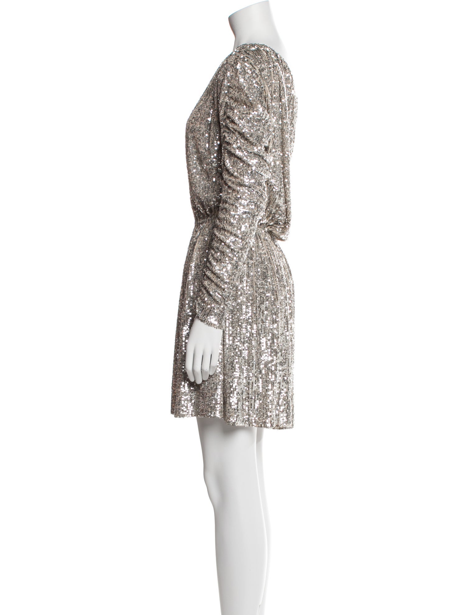 Saint Laurent Sequin Mini Dress