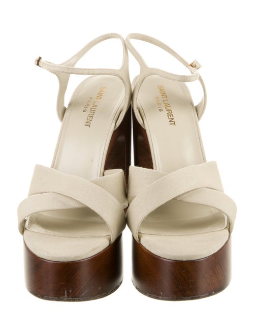 Saint Laurent Canvas Sandals