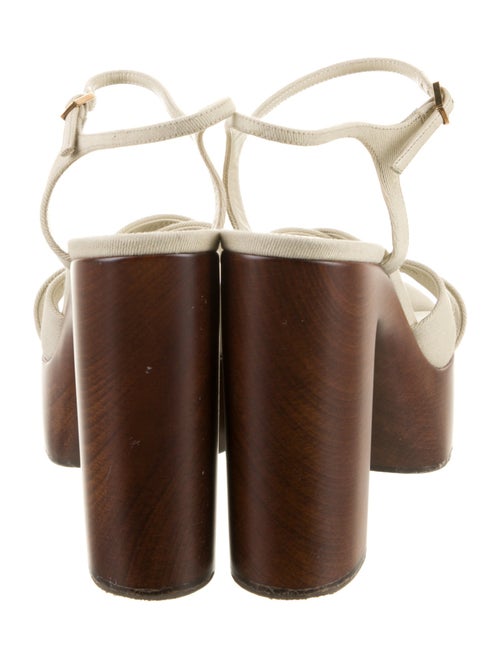 Saint Laurent Canvas Sandals