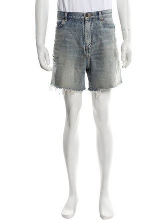 Saint Laurent 2021-2022 Denim Shorts