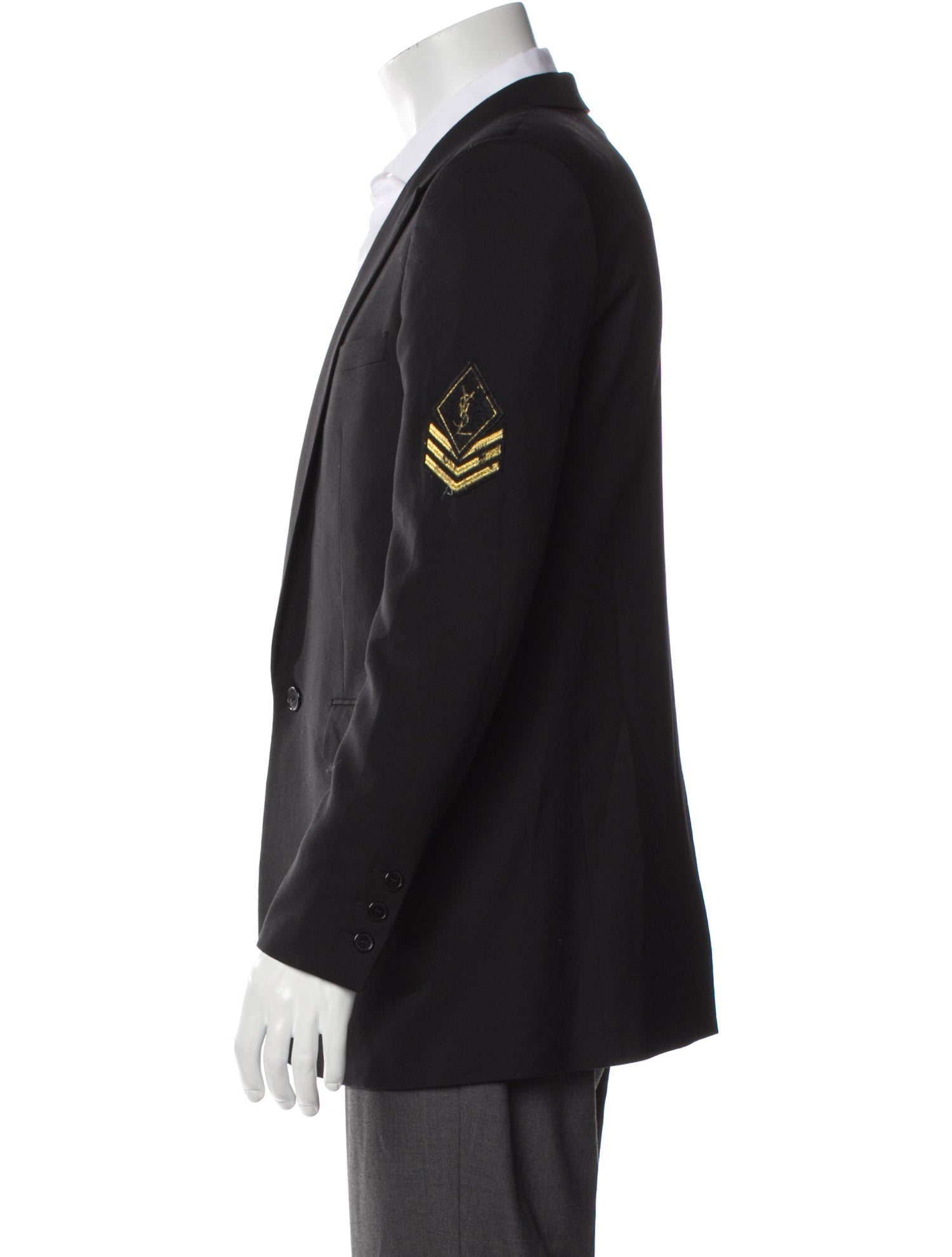 Saint Laurent 2017 Wool Peacoat