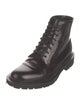 Saint Laurent Patent Leather Combat Boots